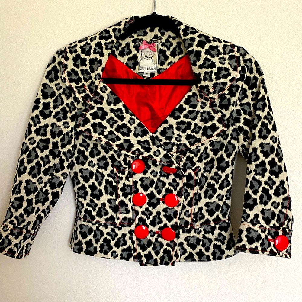 Yoana Baraschi Leopard Print size Jacket size 0